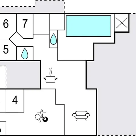 Awesome In Sydals With Sauna Hébergement de vacances Sarup