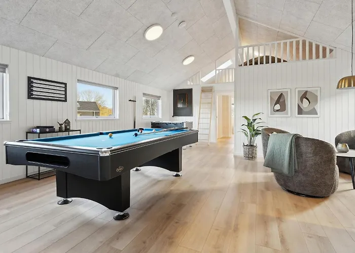 Сasa de vacaciones Awesome In Sydals With Sauna