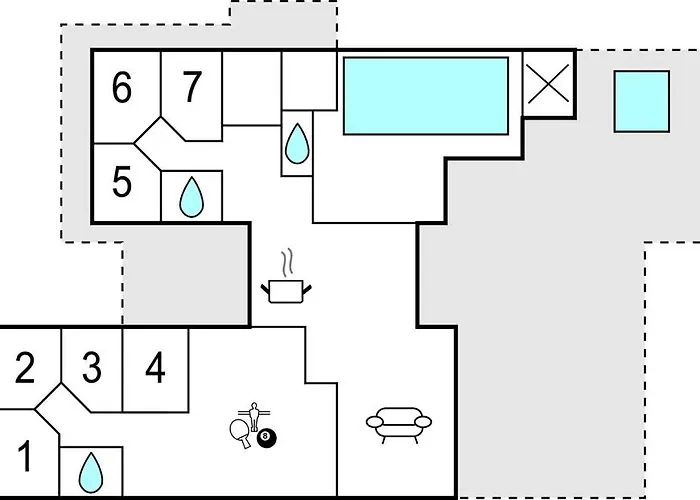 Awesome In Sydals With Sauna Feriehus *